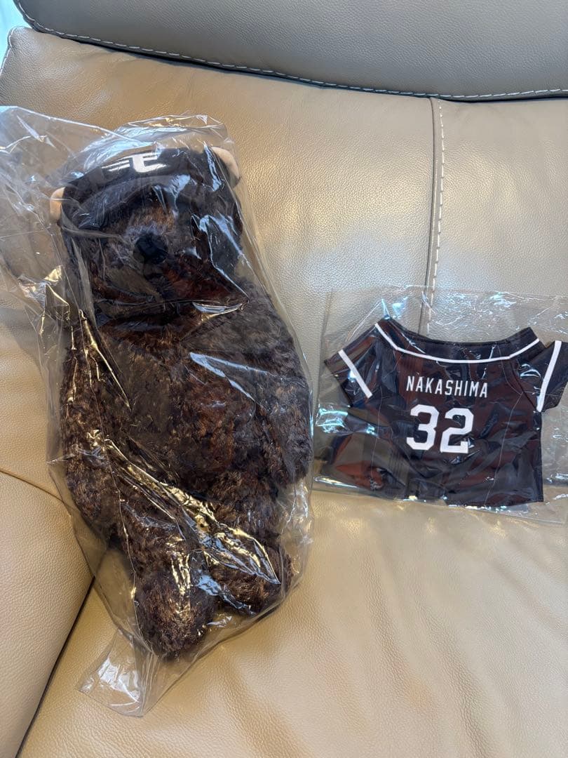 楽天　ベア　32 中島　EAGLES BEAR ぬいぐるみとユニフォームセット 楽天イーグルス 楽天 ベア 32 中島 EAGLES BEAR ぬいぐるみと