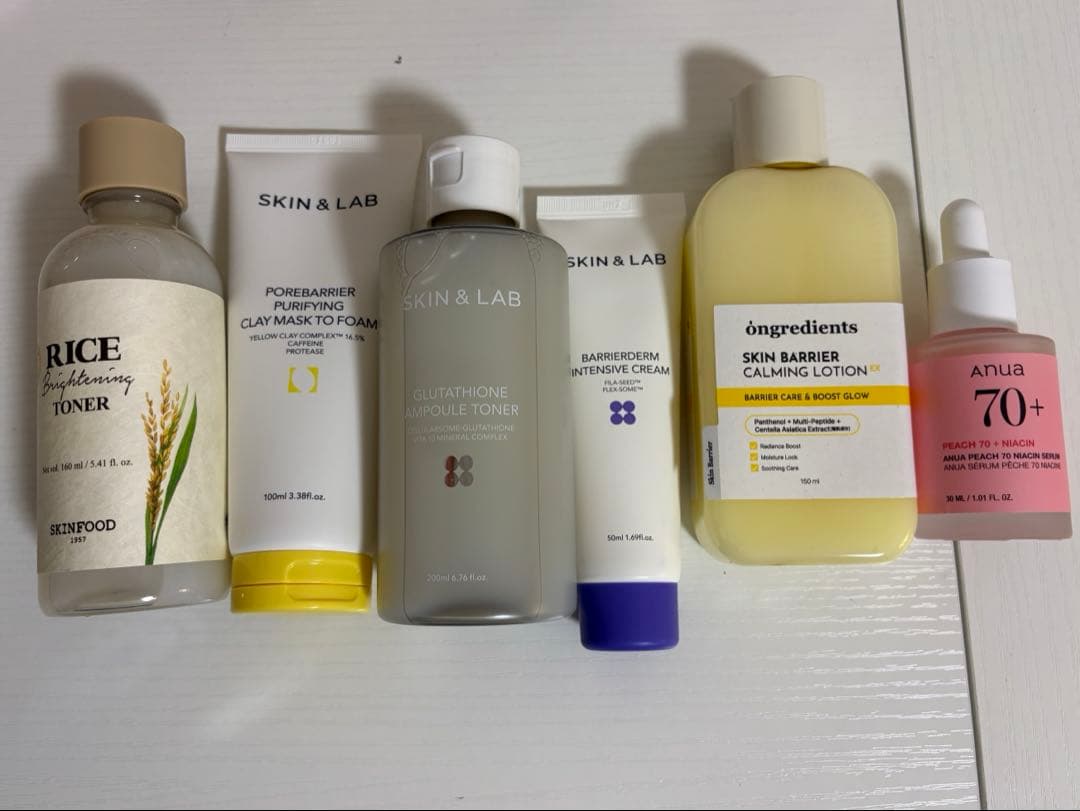 韓国 スキンケアまとめ売り - メルカリ