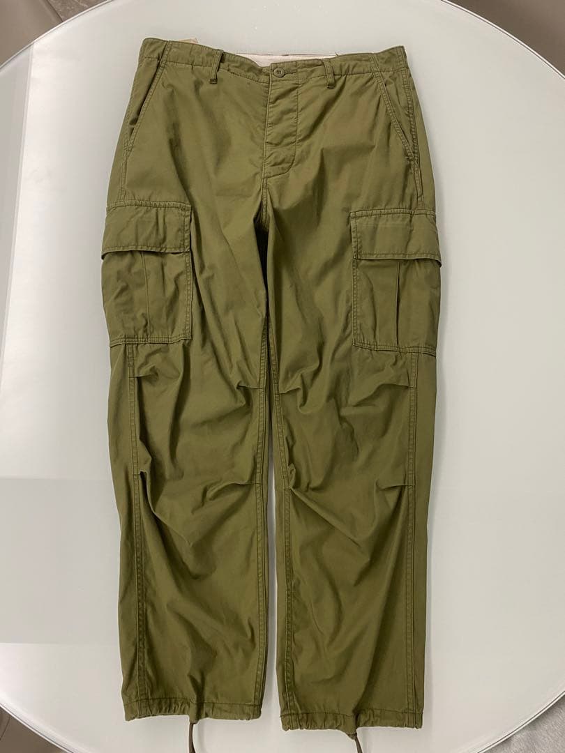 Ron Herman Organic Cotton カーゴパンツ オリーブM グランド × ロン