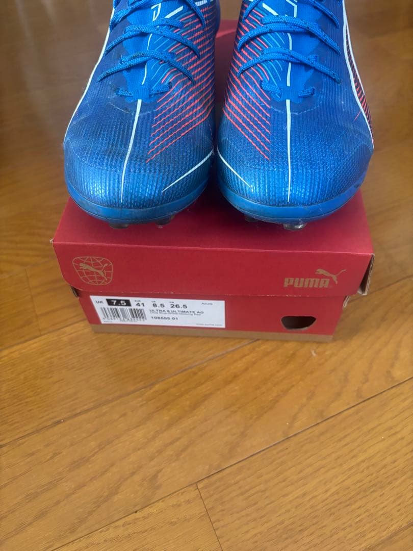 プーマ　ウルトラ6 アルティメットAG 26.5cm 未使用インソール
