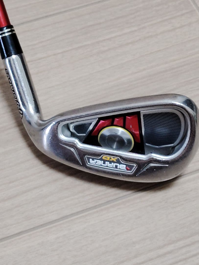 チ13希少左利き用 テーラーメイド BURNER XD 7本アイアンセット R チ13