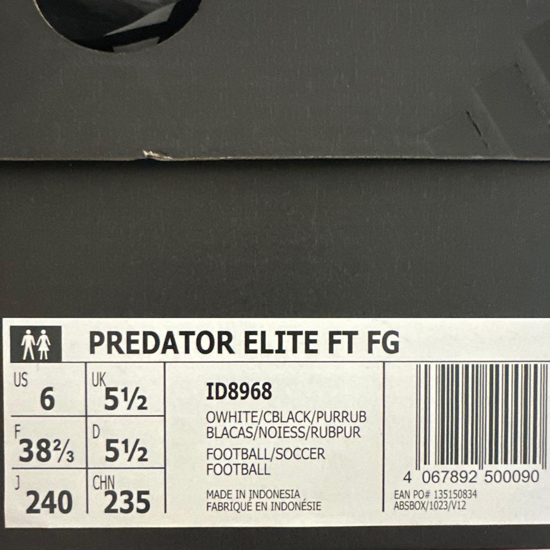シューズ adidas Predator elite ft fg 24.0cm