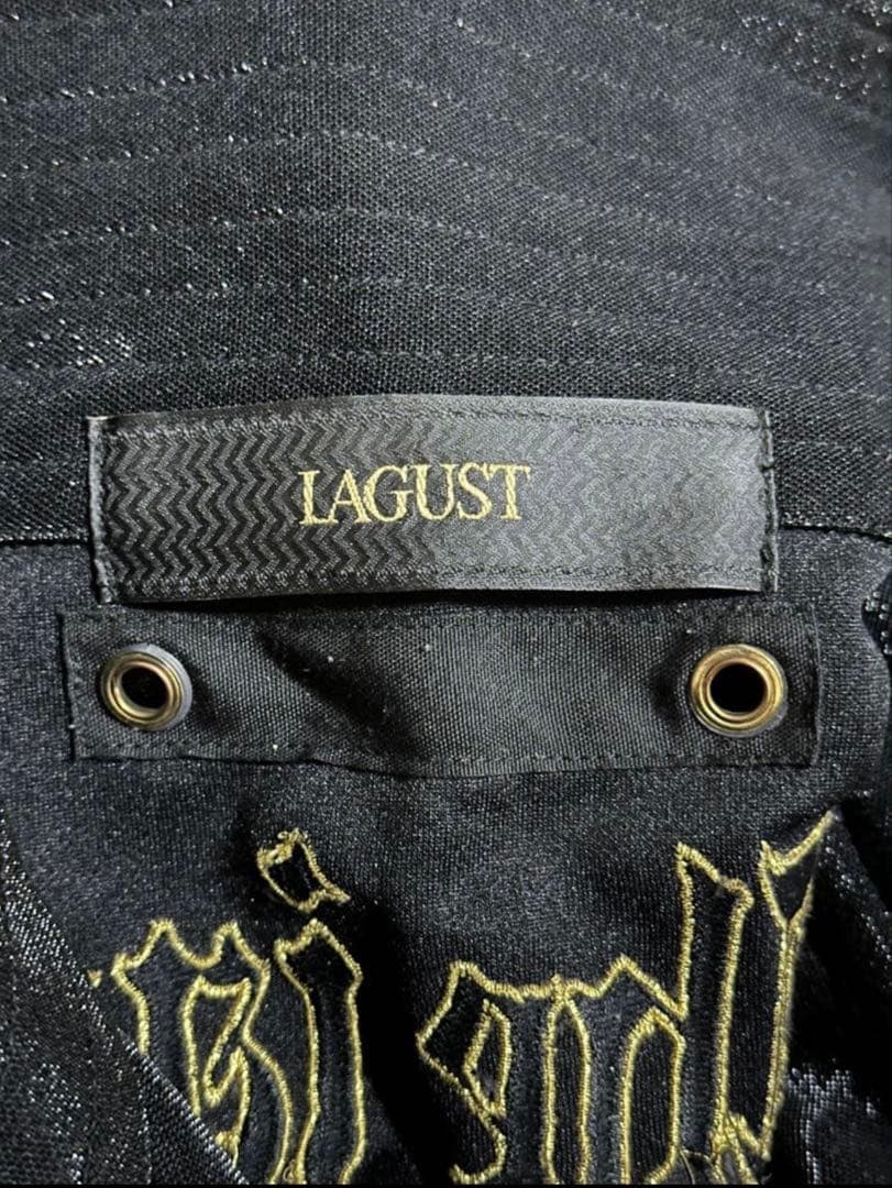ラガス LAGUST ジャージ 黒×金 LAGUST