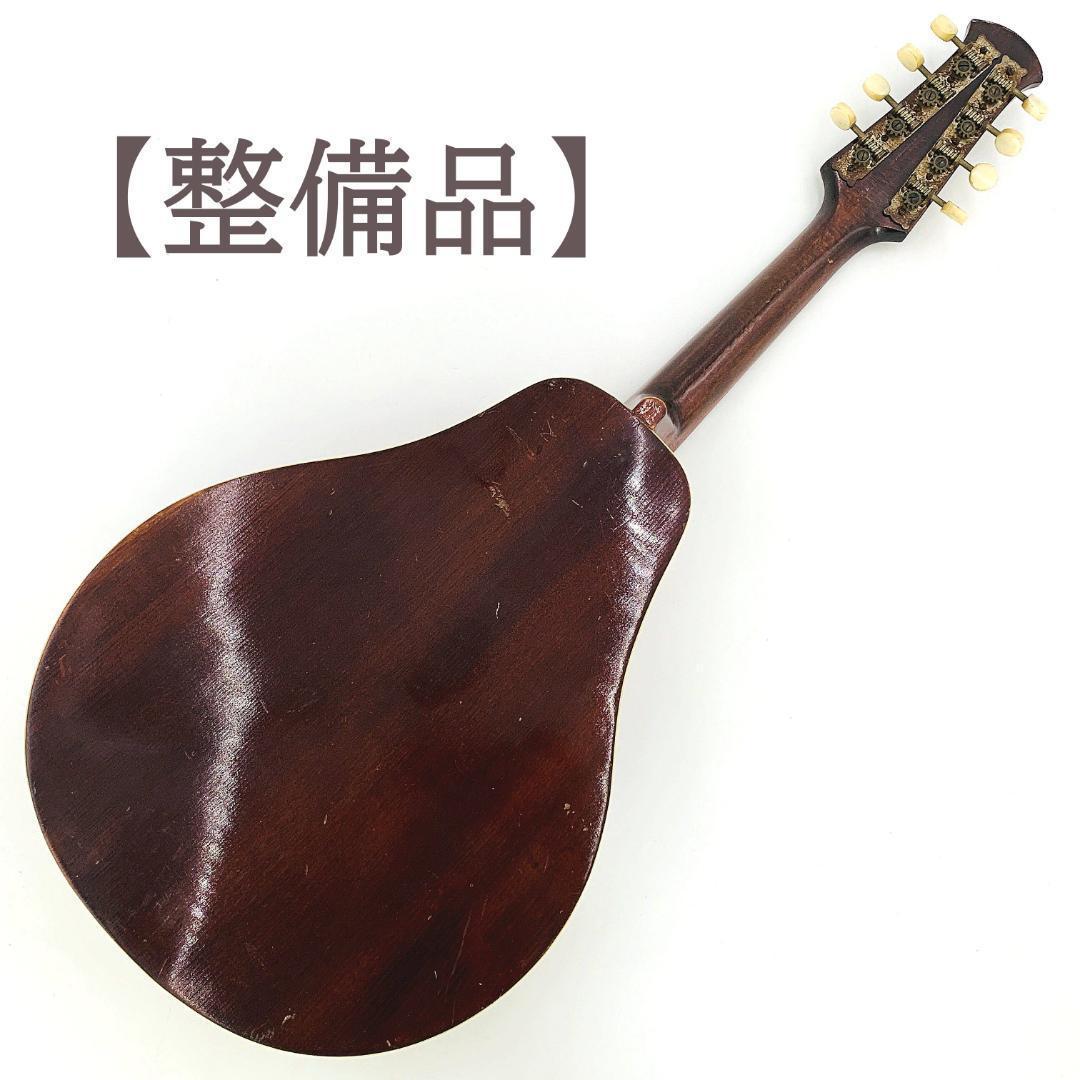 稀少 QUEEN クィーン フラット マンドリン No.124 【整備品】