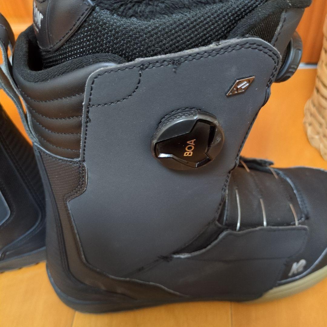 K2 BOUNDARY 28センチ スノーボードブーツ ダブルボア