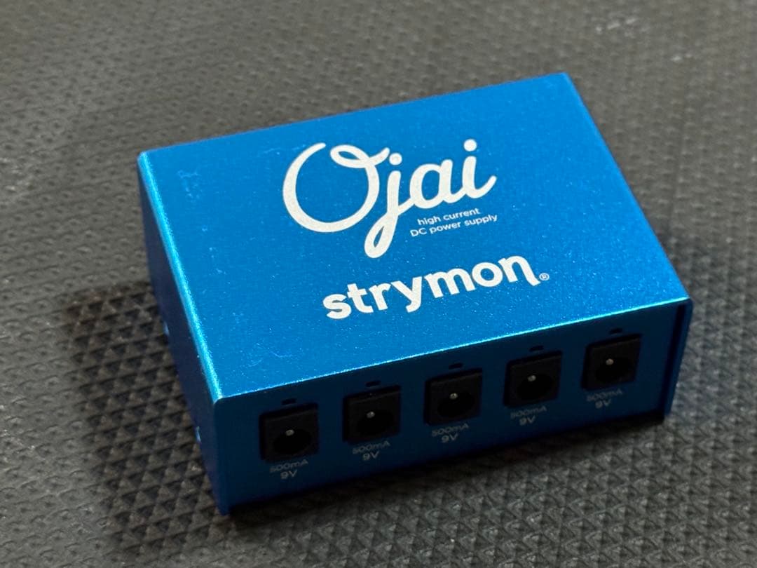 Strymon Ojai 青 DC電源供給 strymon | Ojai | ハイ・パワーサプライ・ユニット | 製品情報