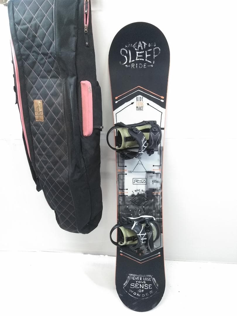 RYZ ライズ MARSHALL 155cm スノーボード ビン ヘッド M △ RIDE RYZ ライド ライズ マーシャル スノーボード 155㎝ - メルカリ