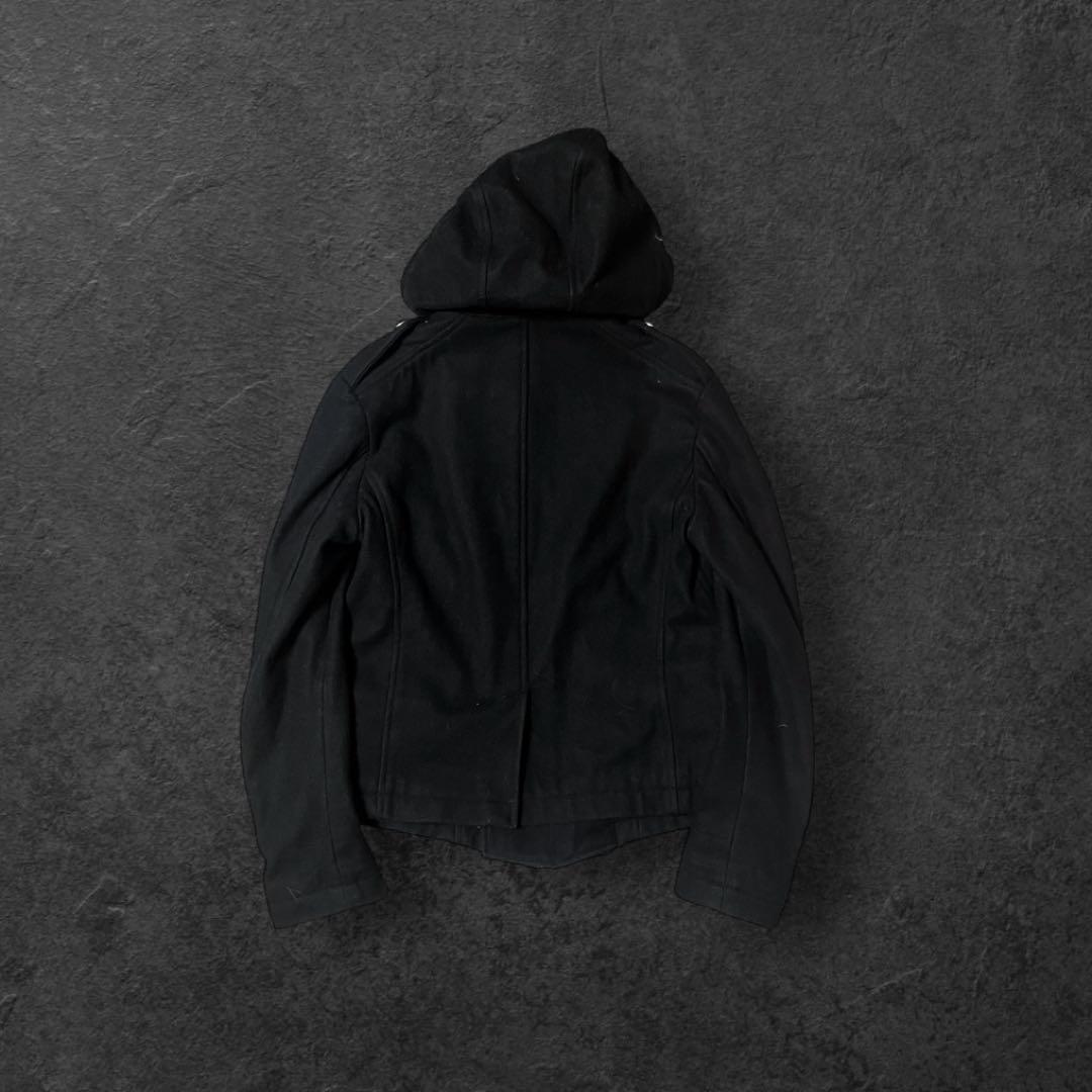 00s Archive PPFM Swag ウール ナポレオンジャケット 黒 L