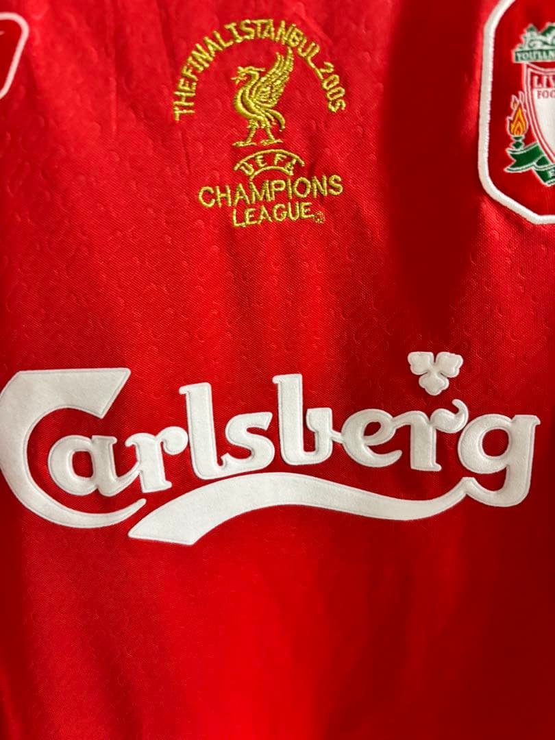 リバプール ジェラード サイン入りユニフォーム ジェラード リバプール