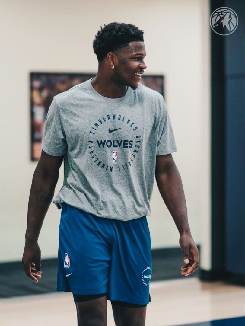 ウルブズ NBA25シーズン選手支給品リバーシブルプラクティスパンツS