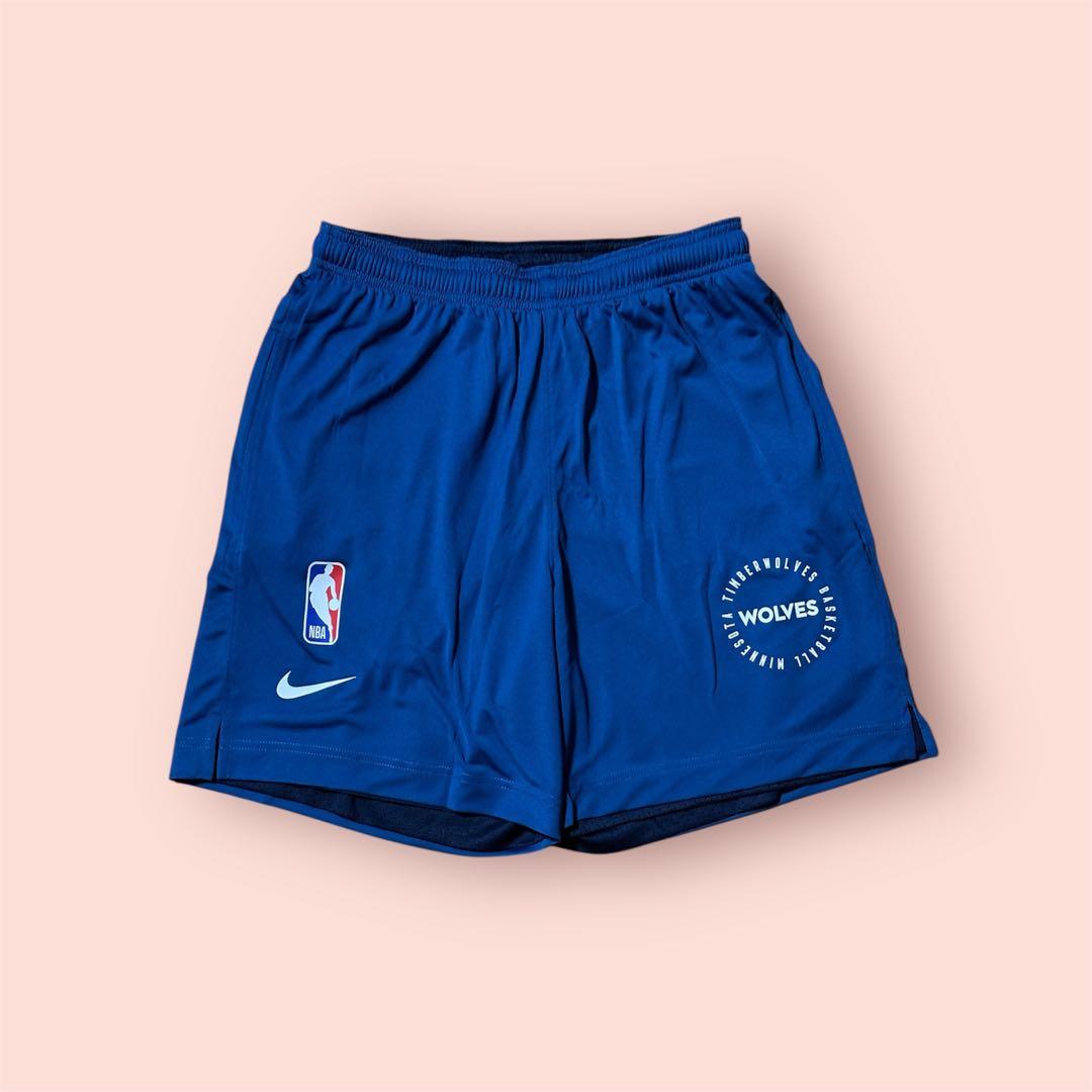 ウルブズ NBA25シーズン選手支給品リバーシブルプラクティスパンツS