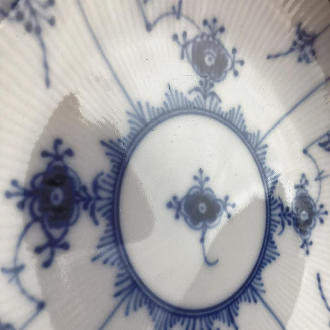 定価3.8万 ロイヤルコペンハーゲン ボウル 21.5cm ハーフレース