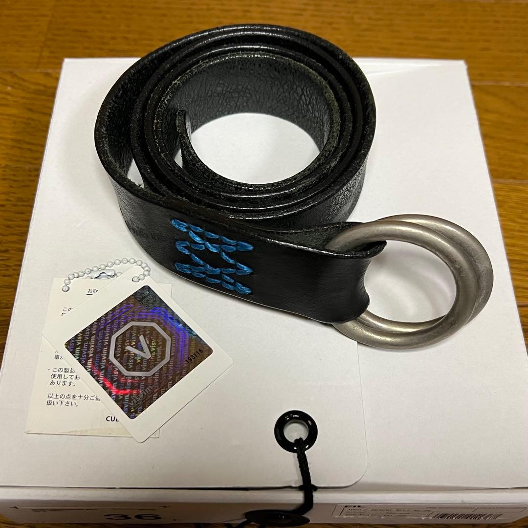 visvim ビズビム RESERV BELT 36 BLACK