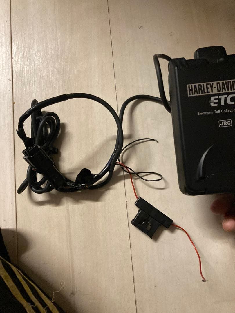 JRM-12セットアップ済 動作確認 バイク用ETC ETC ステー付きでお得