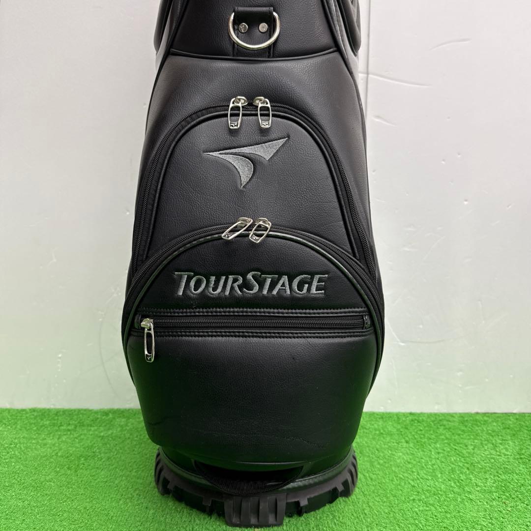 TOURSTAGE ツアーステージ ゴルフバッグ 9インチ ブラック ゴルフ