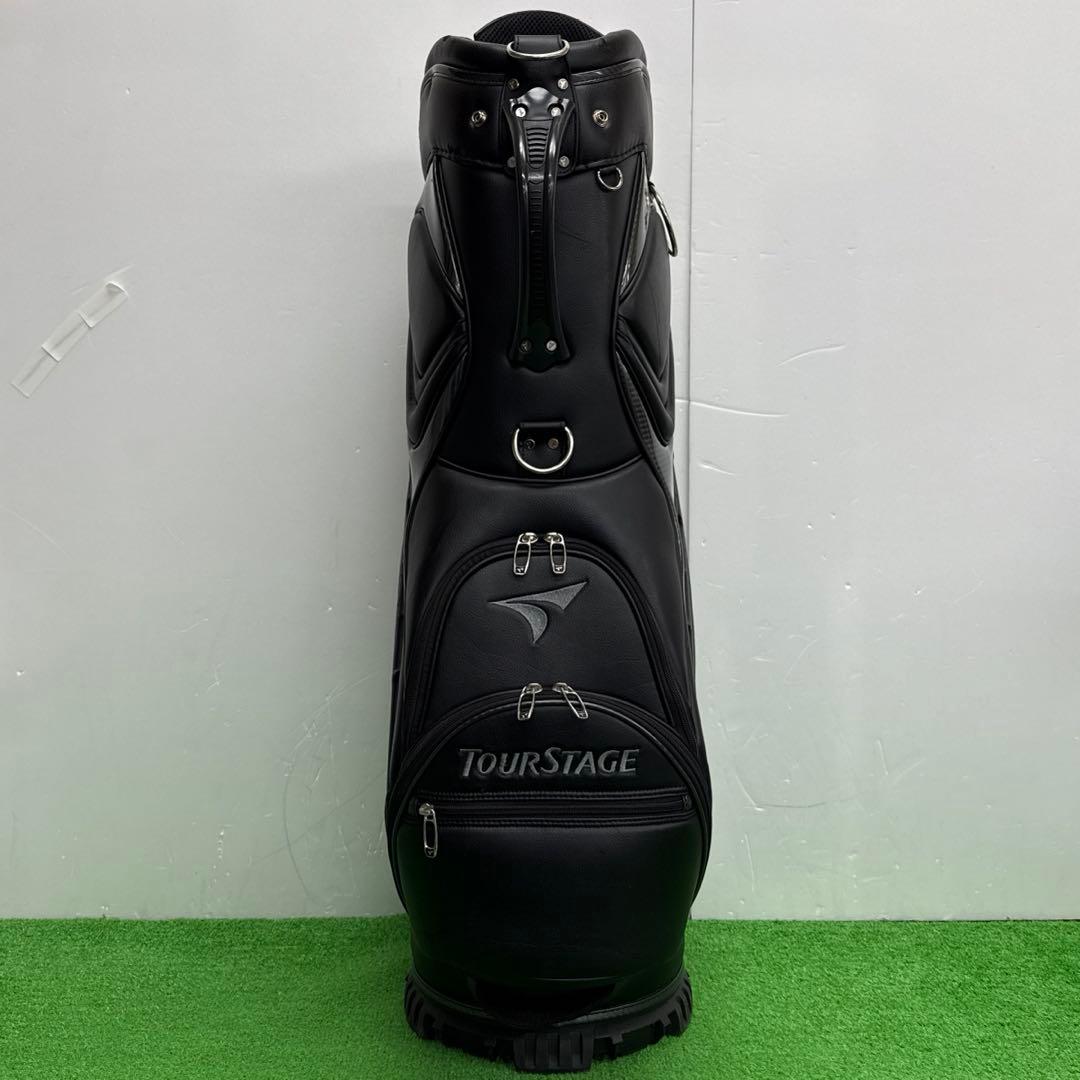 TOURSTAGE ツアーステージ ゴルフバッグ 9インチ ブラック ゴルフ