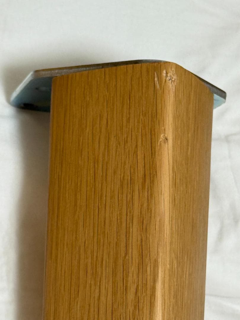 p*i様 浜本工芸 無垢オーク ダイニングテーブル 幅135奥行80高69（定価