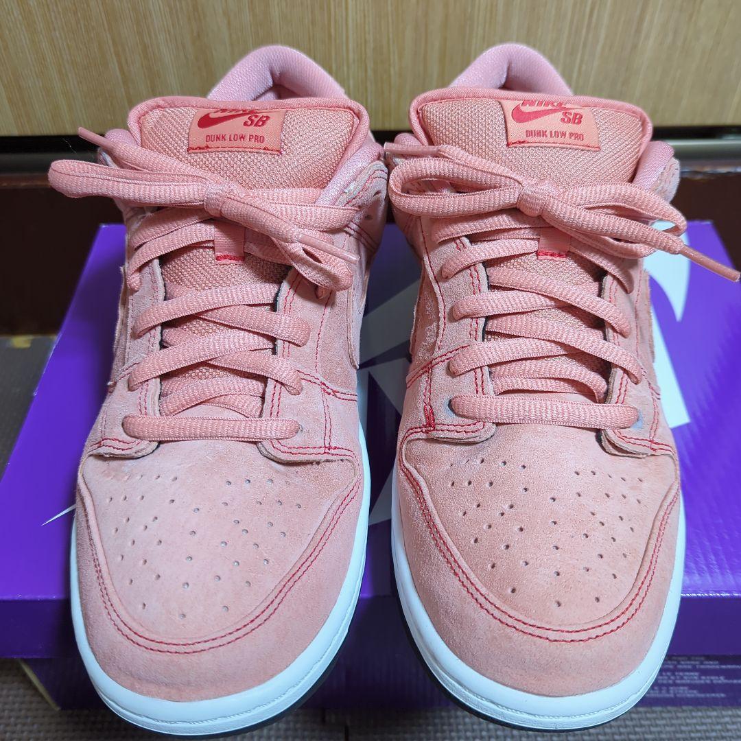 スケートボード Nike SB Dunk Low PRO PRM Pink Pig 28.5cm