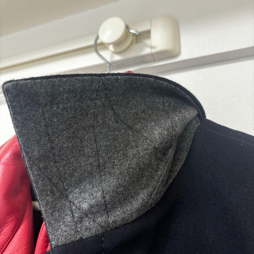 sacai 19AW ライダース ステンカラー レイヤード コート 再構築 - メルカリ