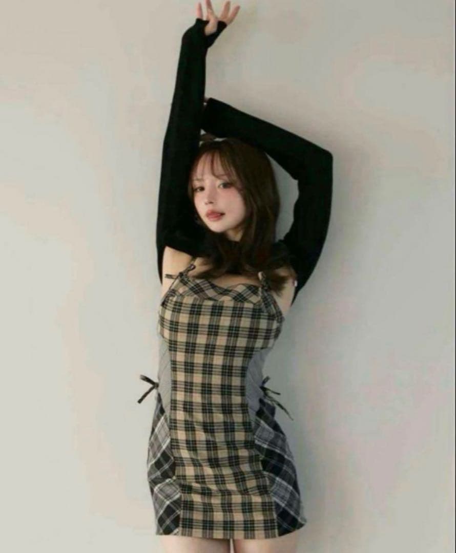 andmary Khy check set アンドマリー ANDMARY】Khy check set