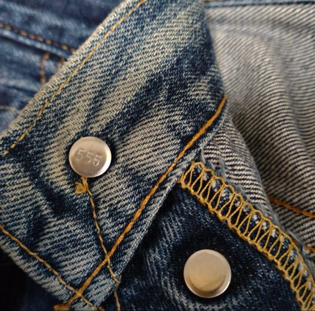 美品 リーバイス 501xx バレンシア製 555製造 赤耳 ビッグE 98年製