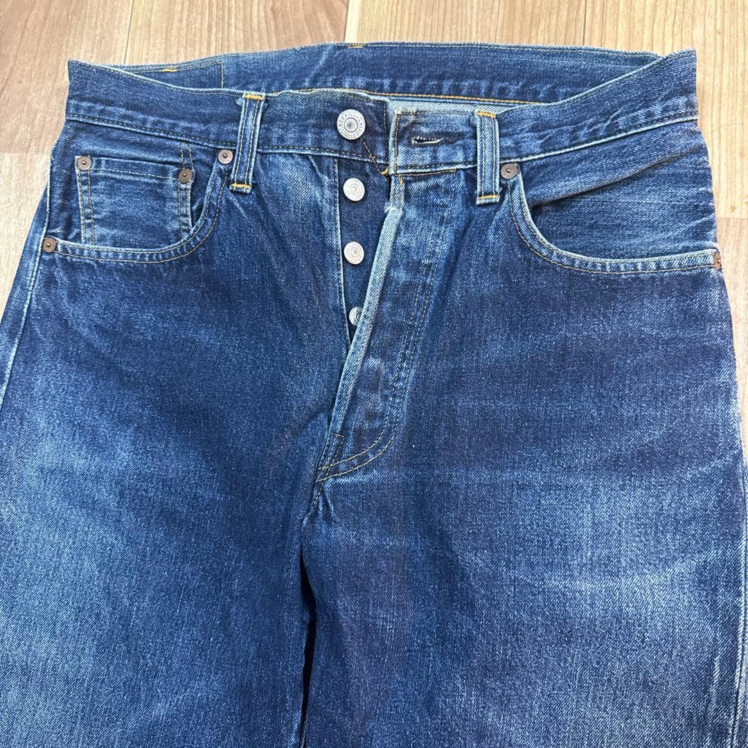 美品 リーバイス 501xx バレンシア製 555製造 赤耳 ビッグE 98年製