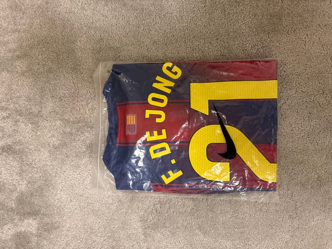 激レア フレンキー・デヨング ユニフォーム FC Barcelona バルセロナ