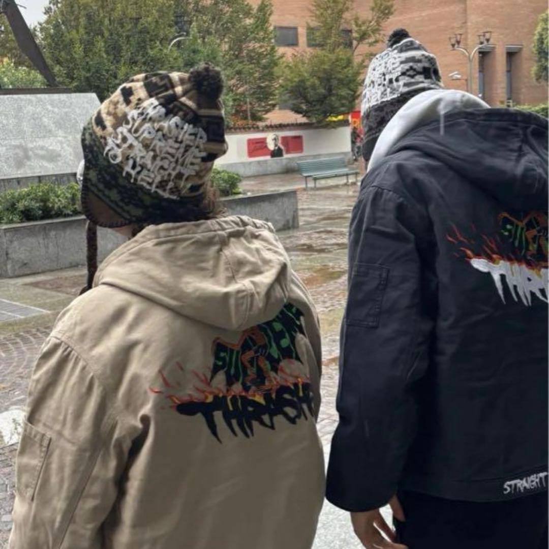 Supreme x Thrasher Earflap Beanie Brown - メルカリ