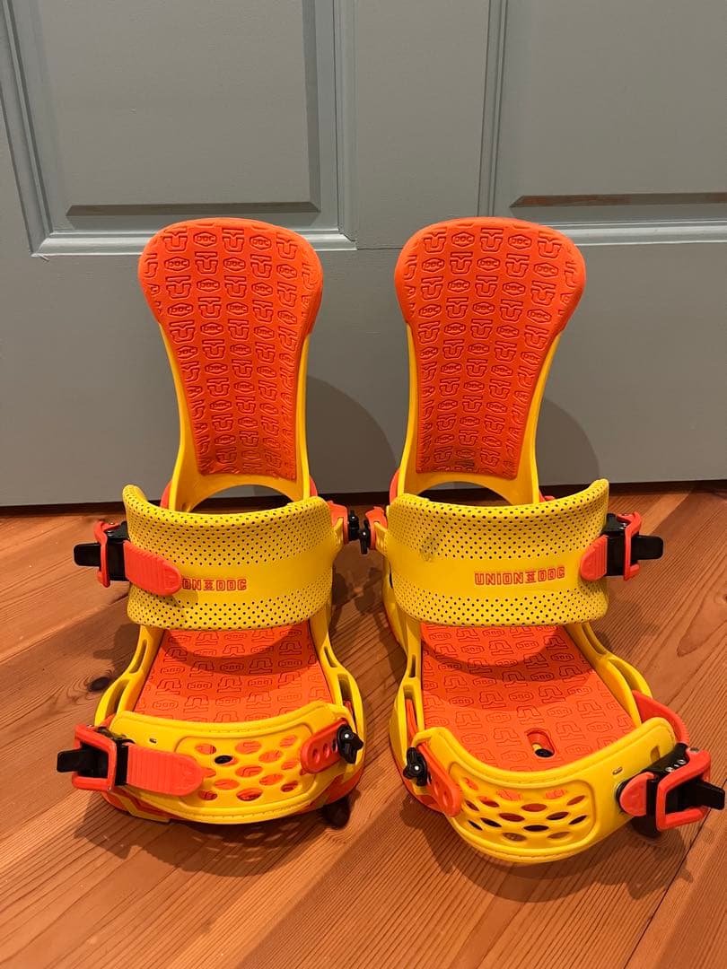 UNION FORCE Mサイズ yellow UNION スノーボード ビンディング Mサイズ