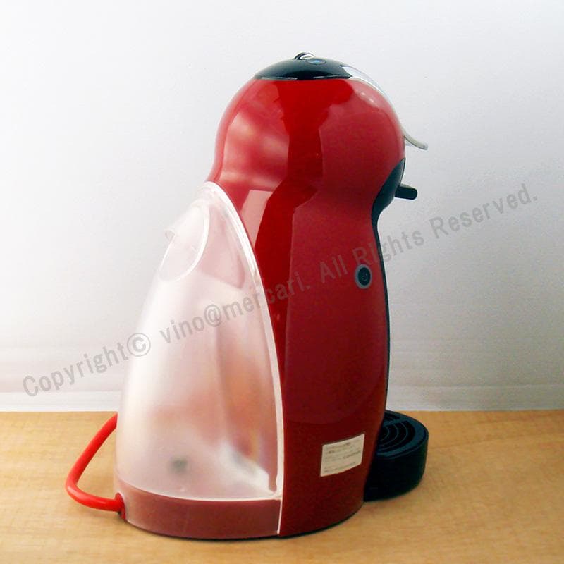 美品 ネスカフェ ドルチェグストジェニオ アイ レッド MD9747S-CR