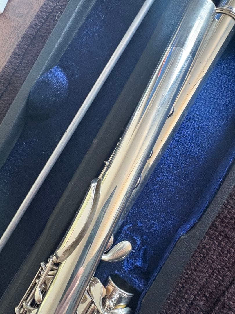 フルート 調整済 ヤマハYFL211S（メッキ不良）Eメカ銀メッキ仕様