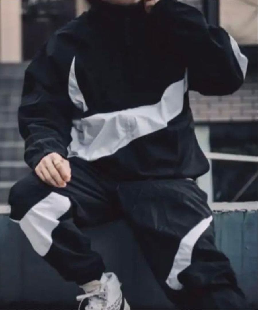 新品] ナイキ ビッグ スウッシュ 上下 ウーブン セットアップ - メルカリ