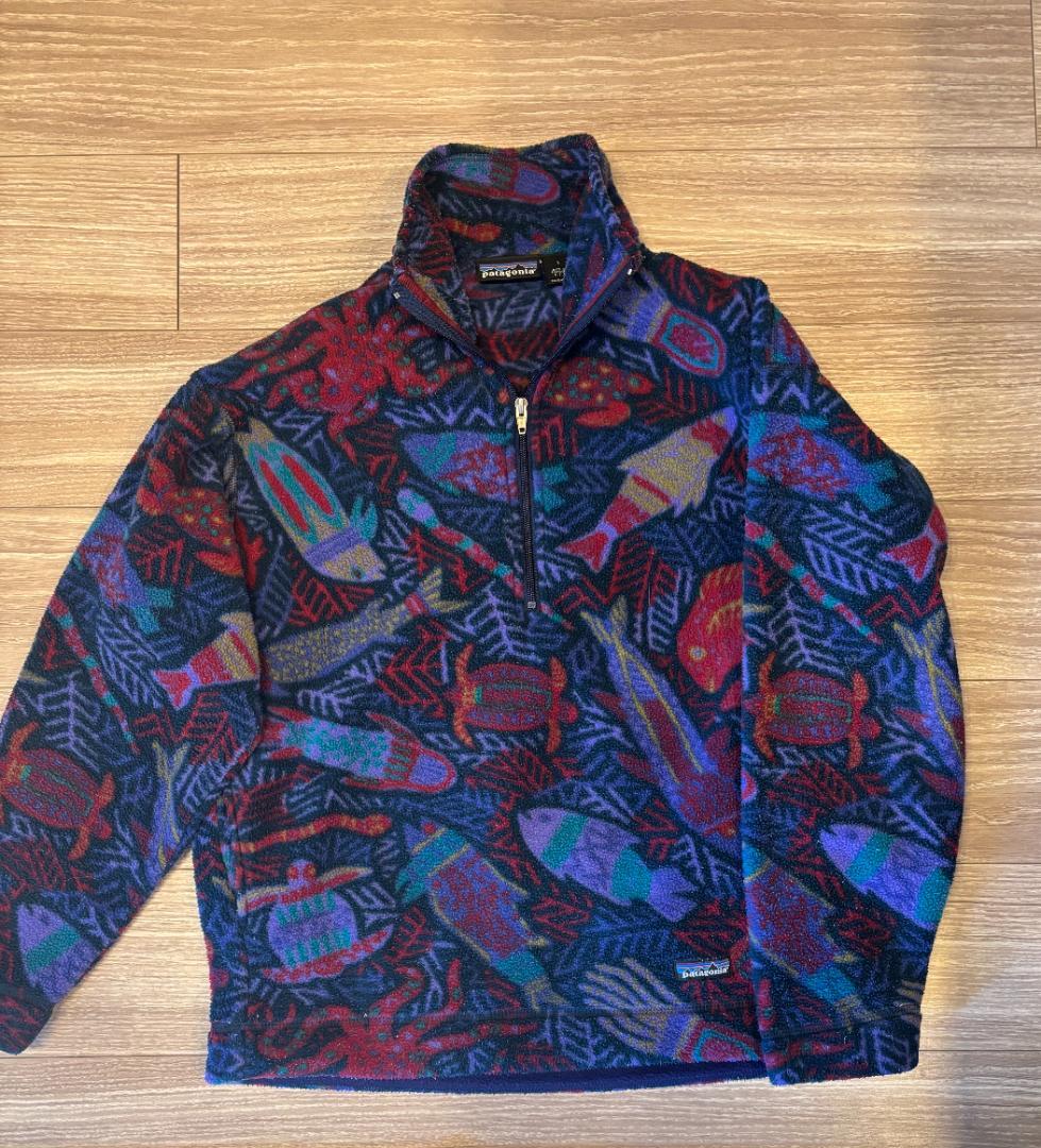 パタゴニア 90s 深海 魚 フリース 亀 - メルカリ