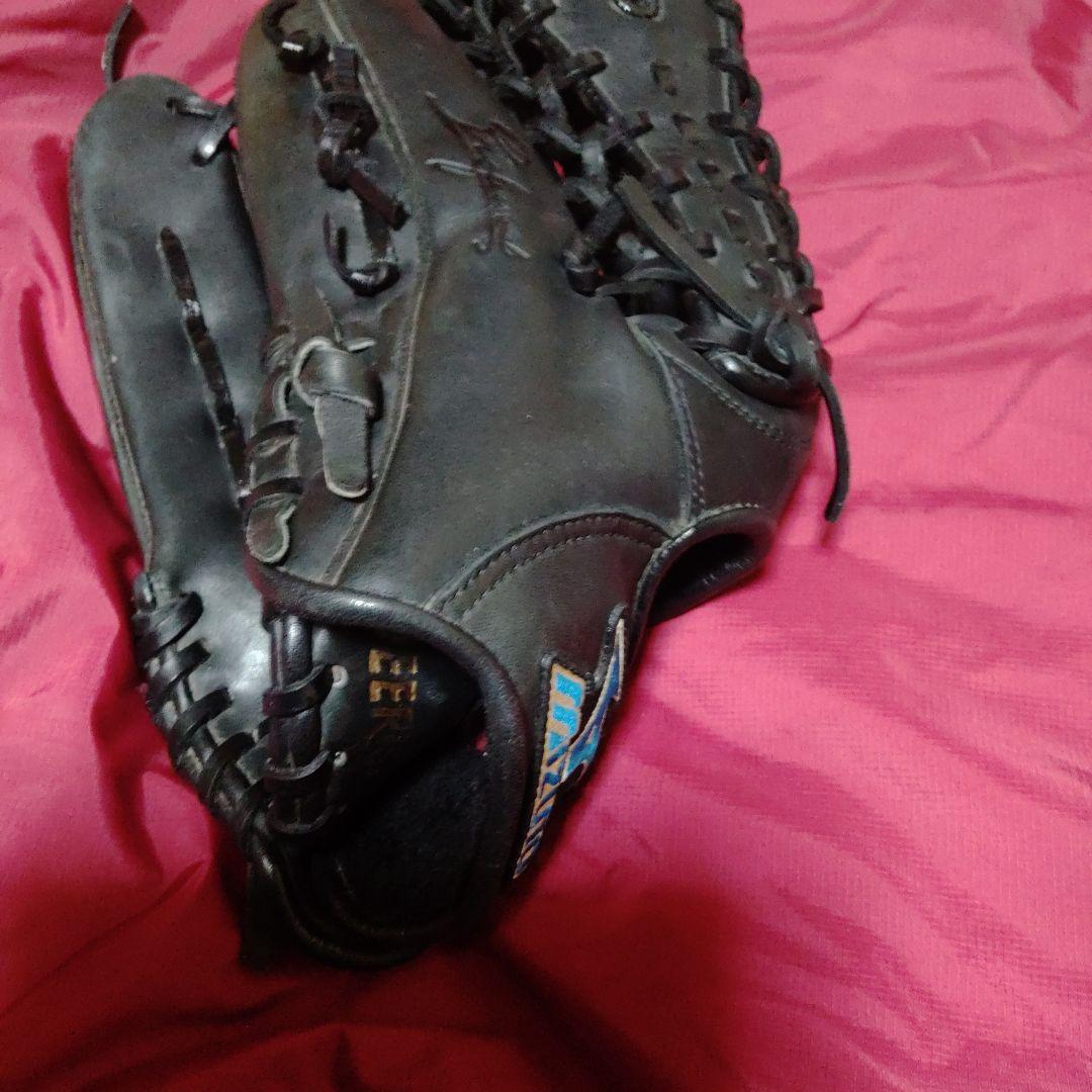 MIZUNO大人用軟式オ-ルラウンド右手装着左投げグローブDEERISH