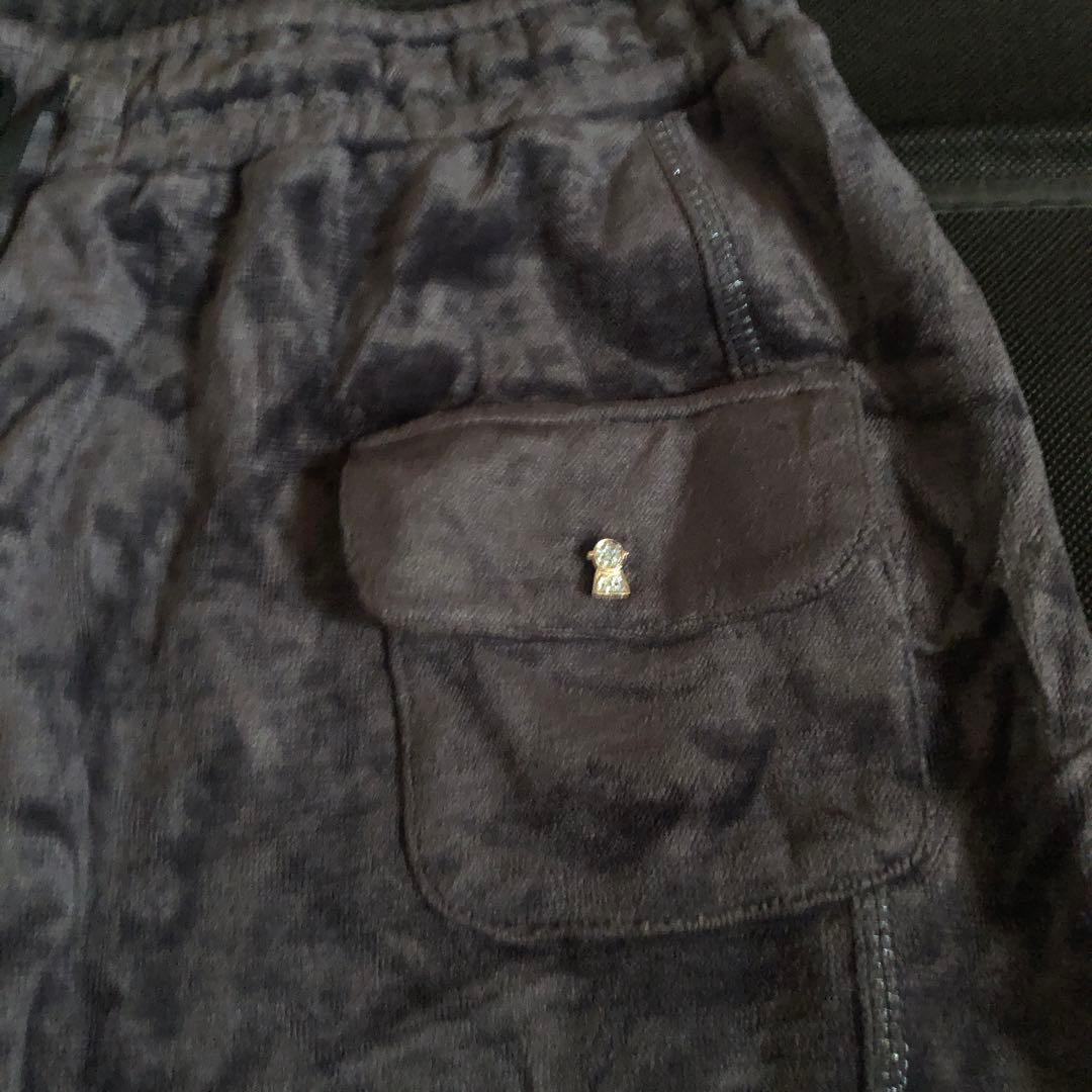 美品 ピッコーネ ベロアパンツ ラインストーン アルチビオ パーリー