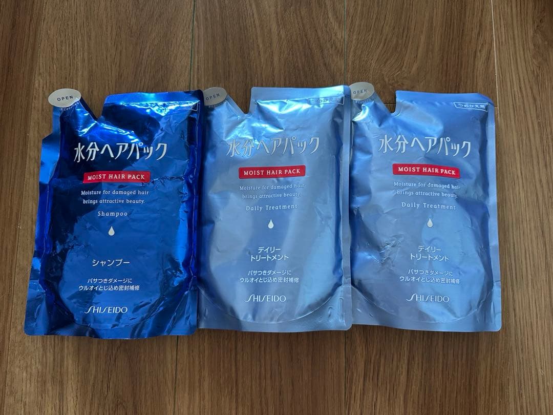 TM様　シセイドウ　水分ヘアパック シャンプー　デイリートリートメント 計３点 Amazon | 水分ヘアパック デイリートリートメントa ポンプ600ml