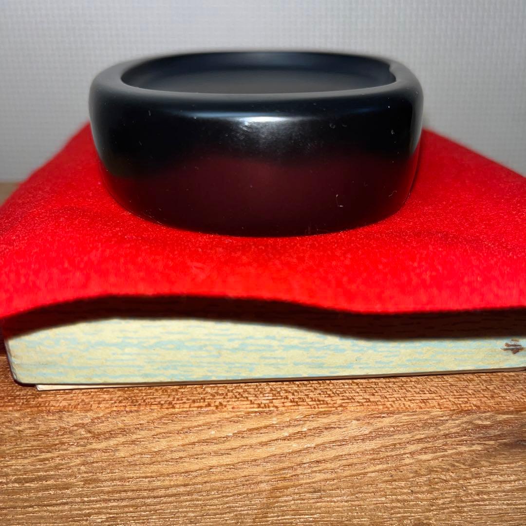 ⭕️希少 那智黒石 玉石 石のささやき 山口光峯 特殊研 皇室献納