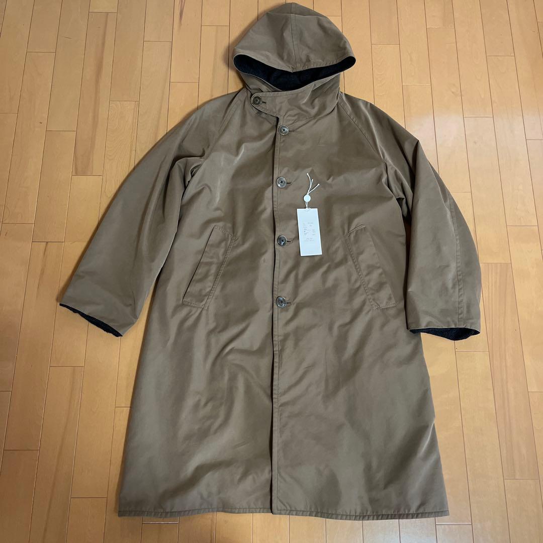 甘*ご様 comoli フーデットコート リバーシブル　サイズ2 甘*ご様 comoli フーデットコート リバーシブル サイズ2の通販はau PAY