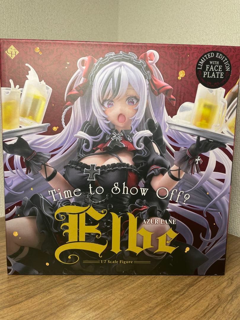 アズールレーン エルベ 見せ場訪れず? あみあみ限定版 1/7フィギュア アズールレーン』 エルベ 見せ場訪れず？ 1/7 完成品フィギュア