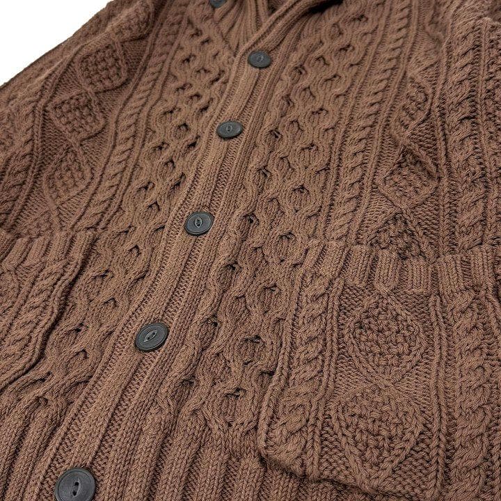 新品 エルエルビーン シグネチャー フィッシャーマンセーター ショール