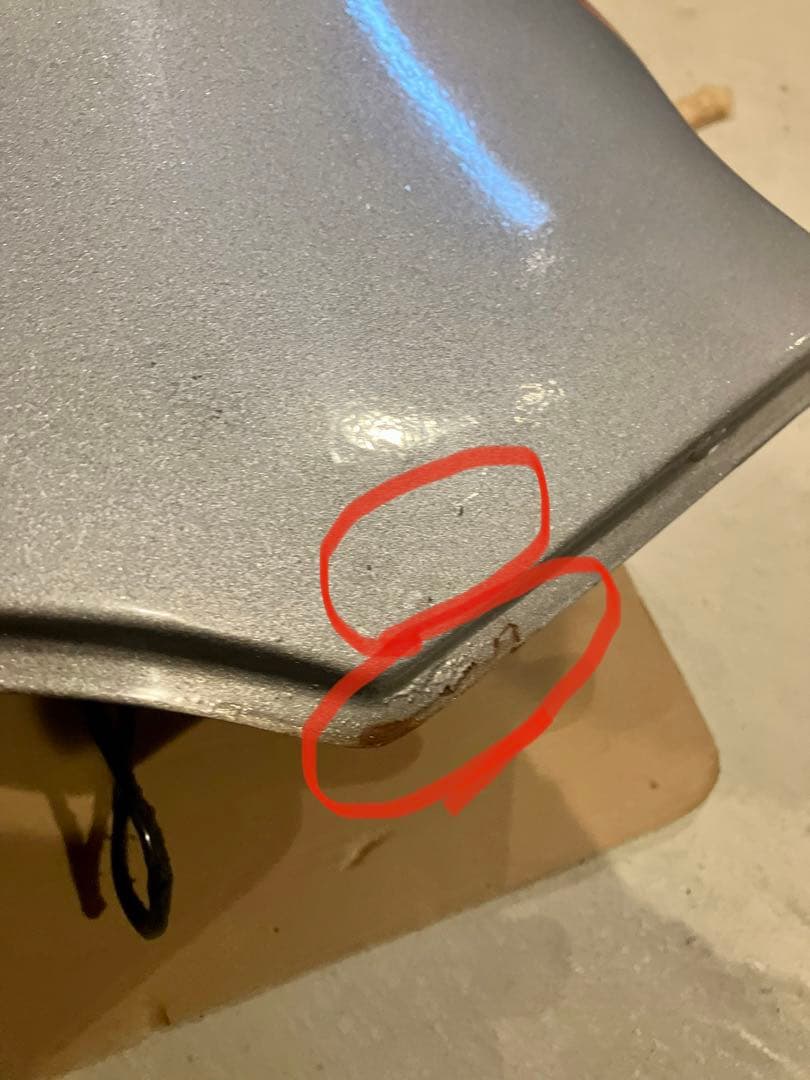 t*u様 gpz900r A9 Kawasaki バイク タンク 青 銀 - メルカリ