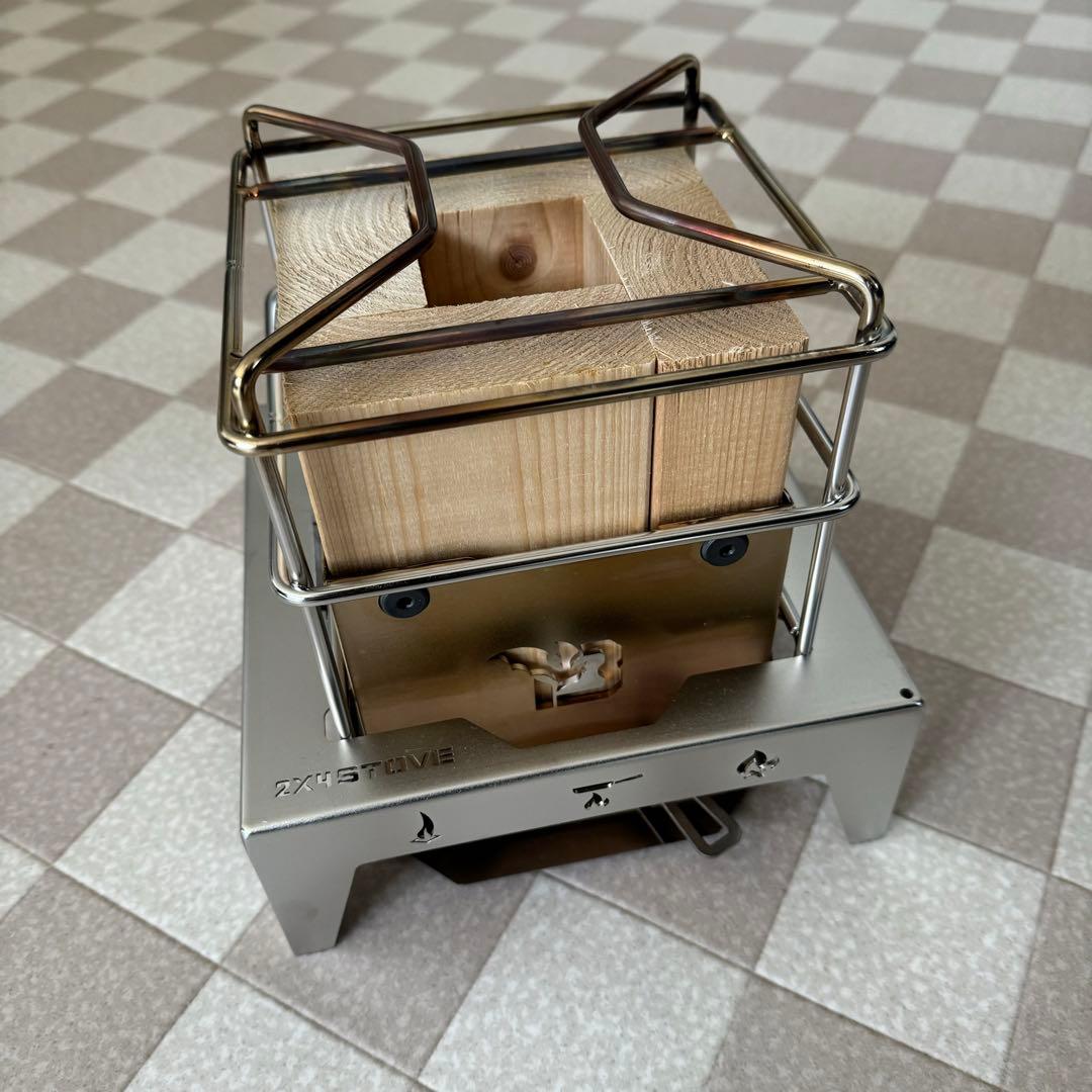 2X4 STOVE」アウトドアコンロ 吹火台（ふきびだい）