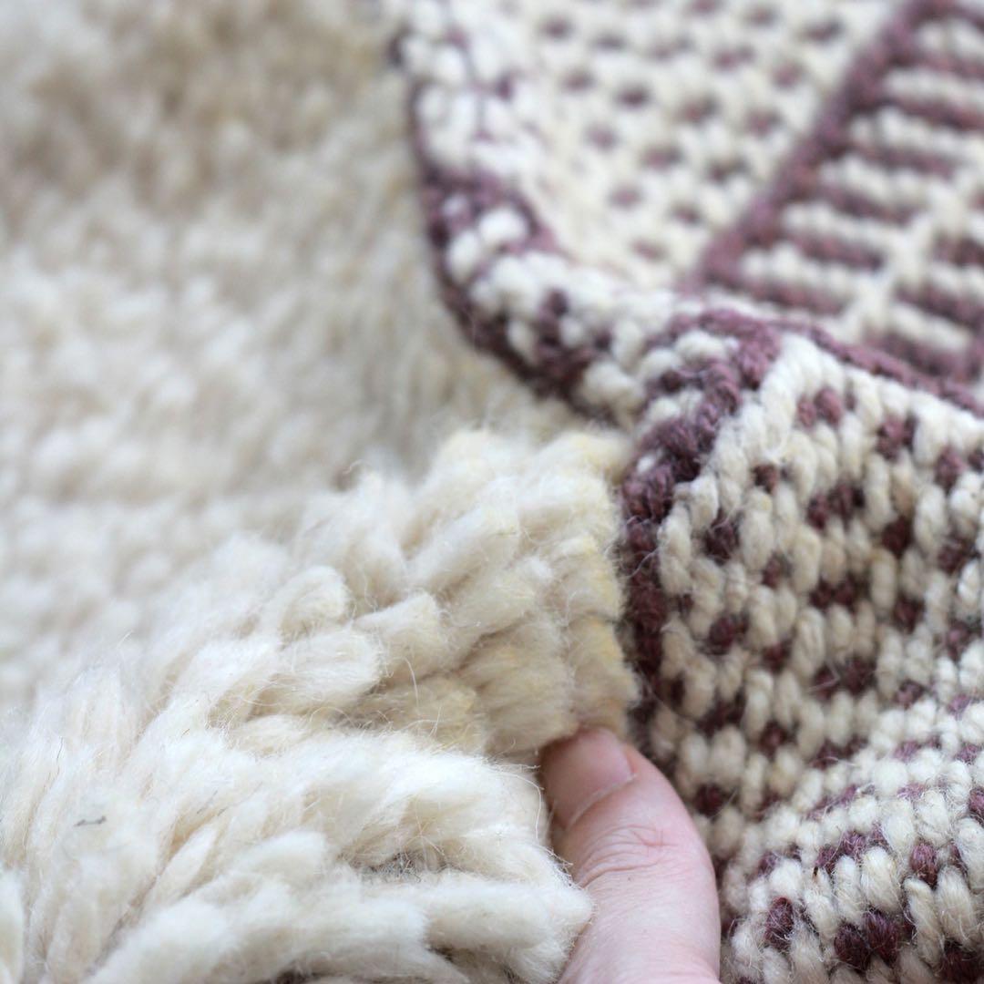 y.m様専用】超希少！ザナフィ モロッコラグ アクセントラグ 106×66cm