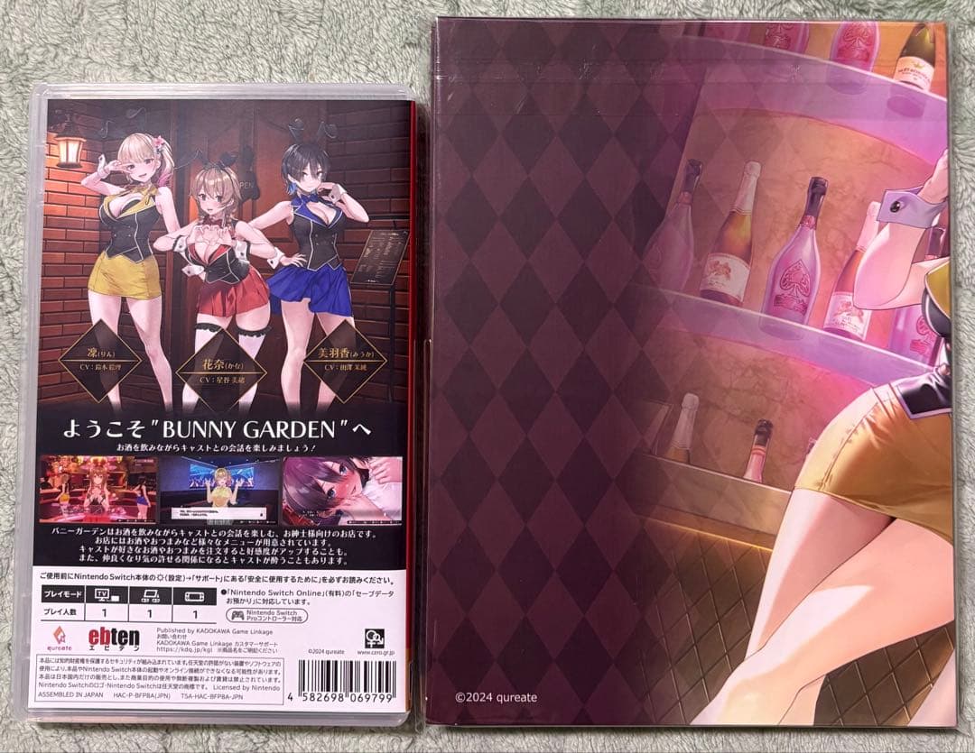 switch バニーガーデン+オリジナルサウンドトラックCD/アートブック