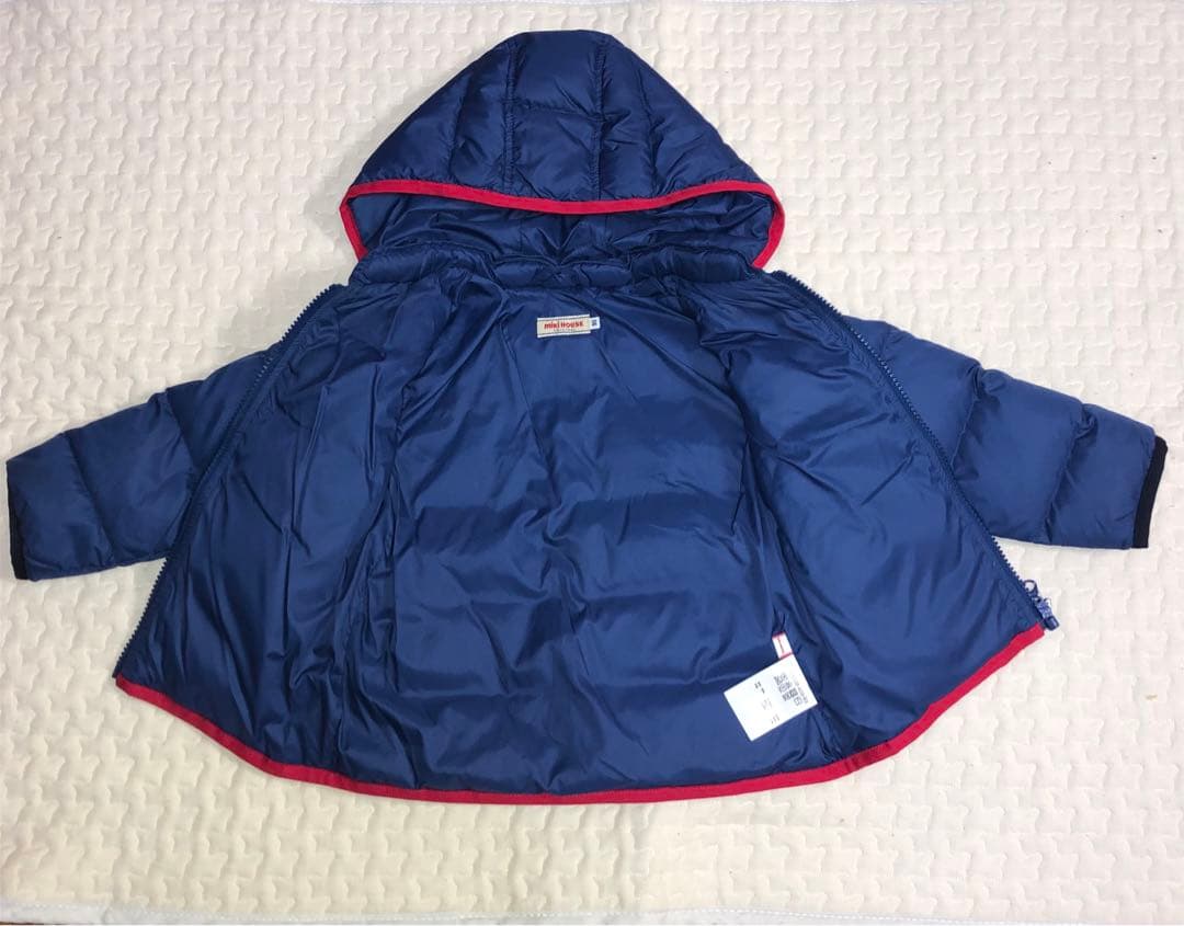 MIKI HOUSE STANDARD ネイビー ダウン90%コート - メルカリ