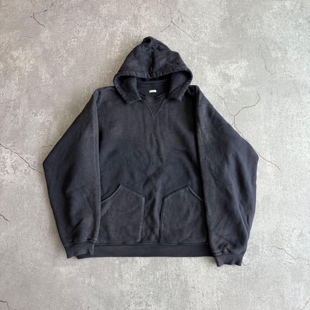 A.PRESSE【アプレッセ】後付けフーディー A.PRESSE] アプレッセ Vintage Attached Hood Sweat Parka | INS