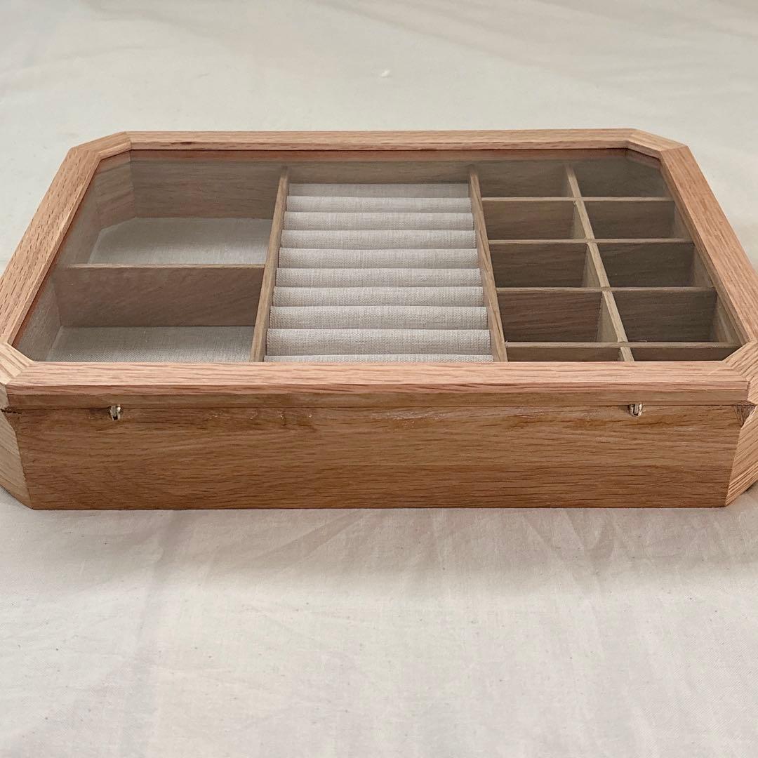 新品 ꕤ ZARAHOME ウッドジュエリーボックス アクセサリーケース