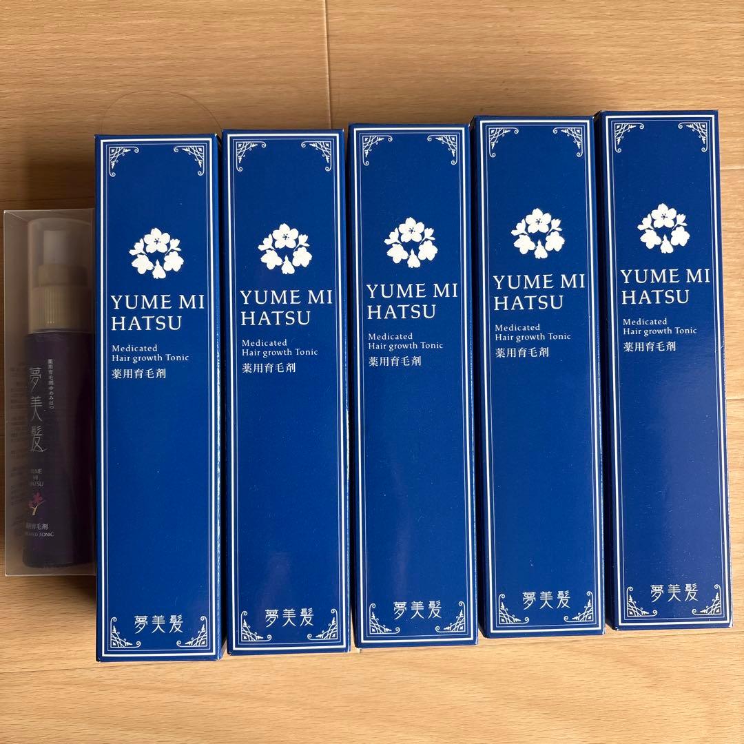 【新品未使用】夢美髪 YUME MI HATSU 医薬部外品　5本セットプラスα 楽天市場】薬用育毛剤 夢美髪(ゆめみはつ) : ビーラッシュストア