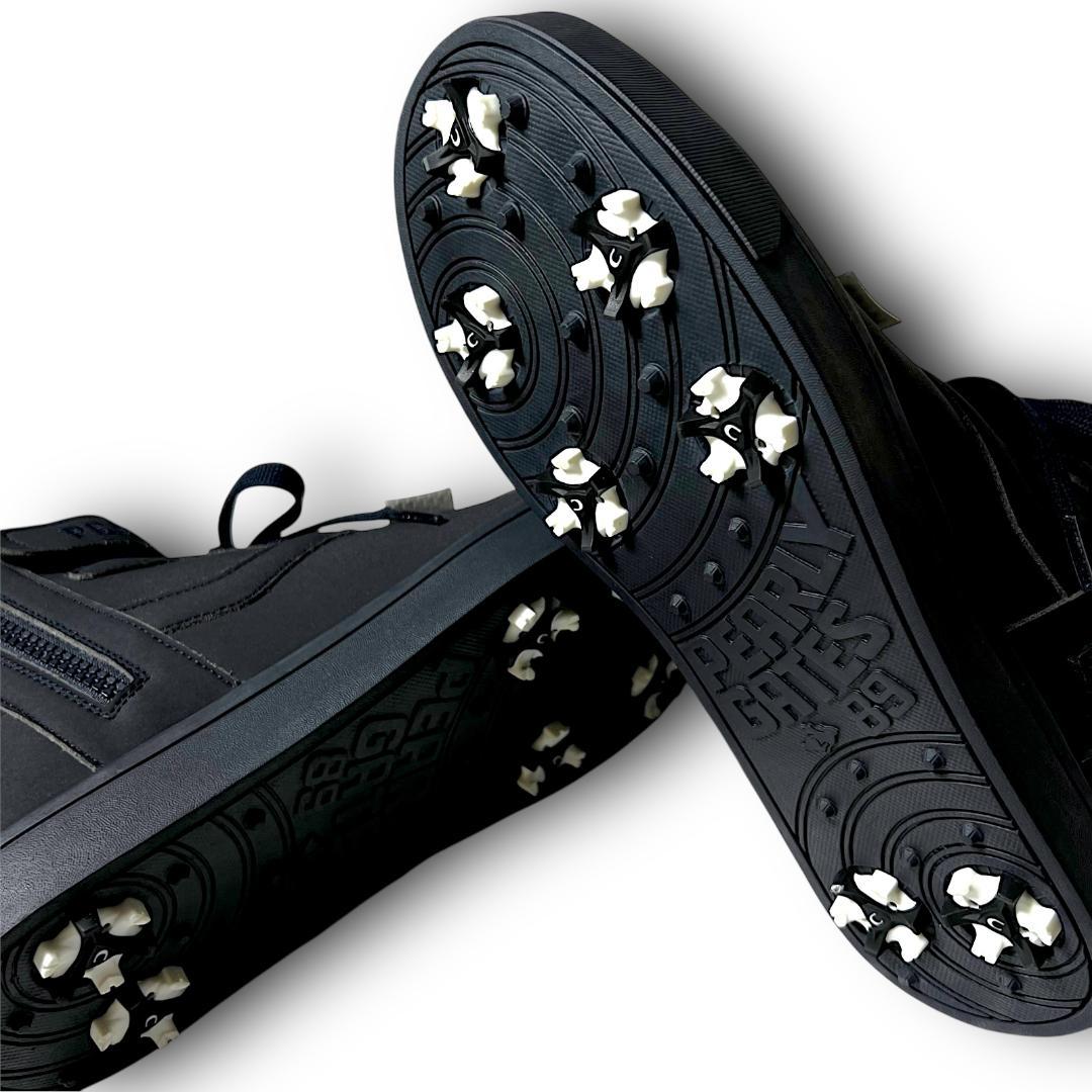 23.5cm パーリーゲイツ オールレザー スパイク ゴルフシューズ