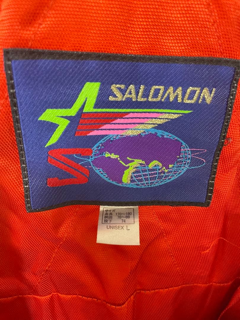 SALOMON サロモン つなぎ ジャンプスーツ ウィンターウェア カラフル